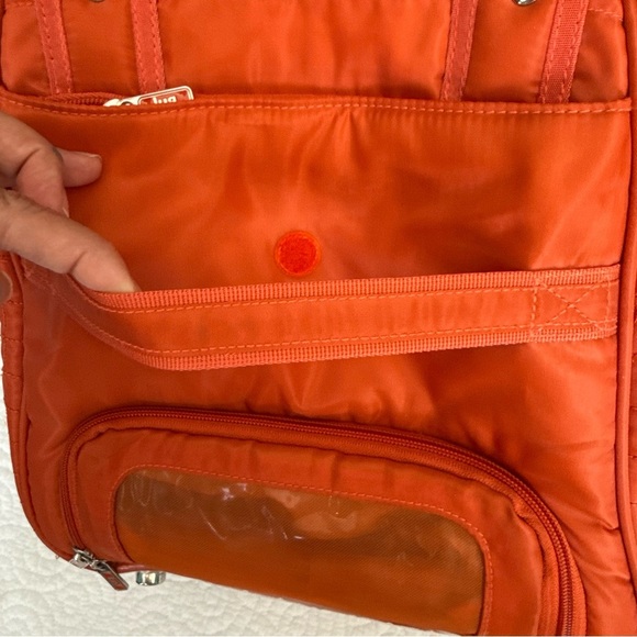 Lug Quilted Orange Backpack - Picture 10 of 15